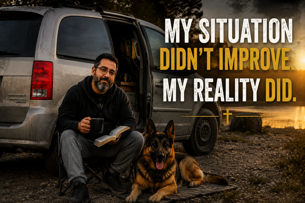 My Situation Didn't Improve. My Reality Did.