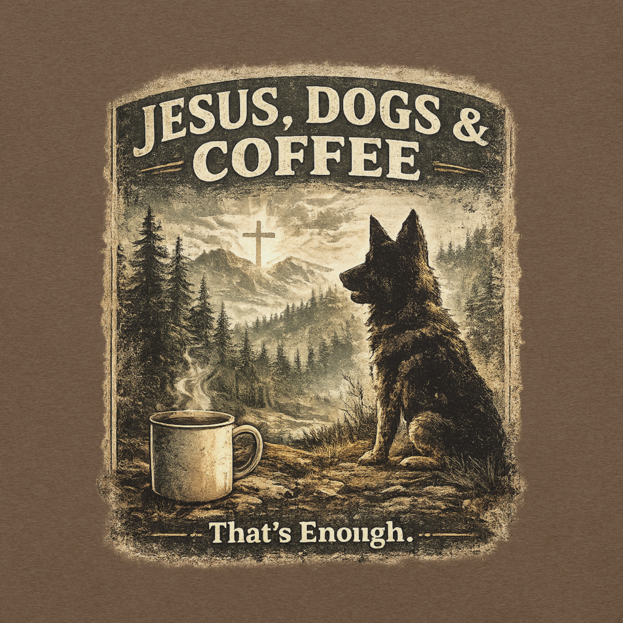 Jesus, Dogs & Coffee | Christian Dog Lover