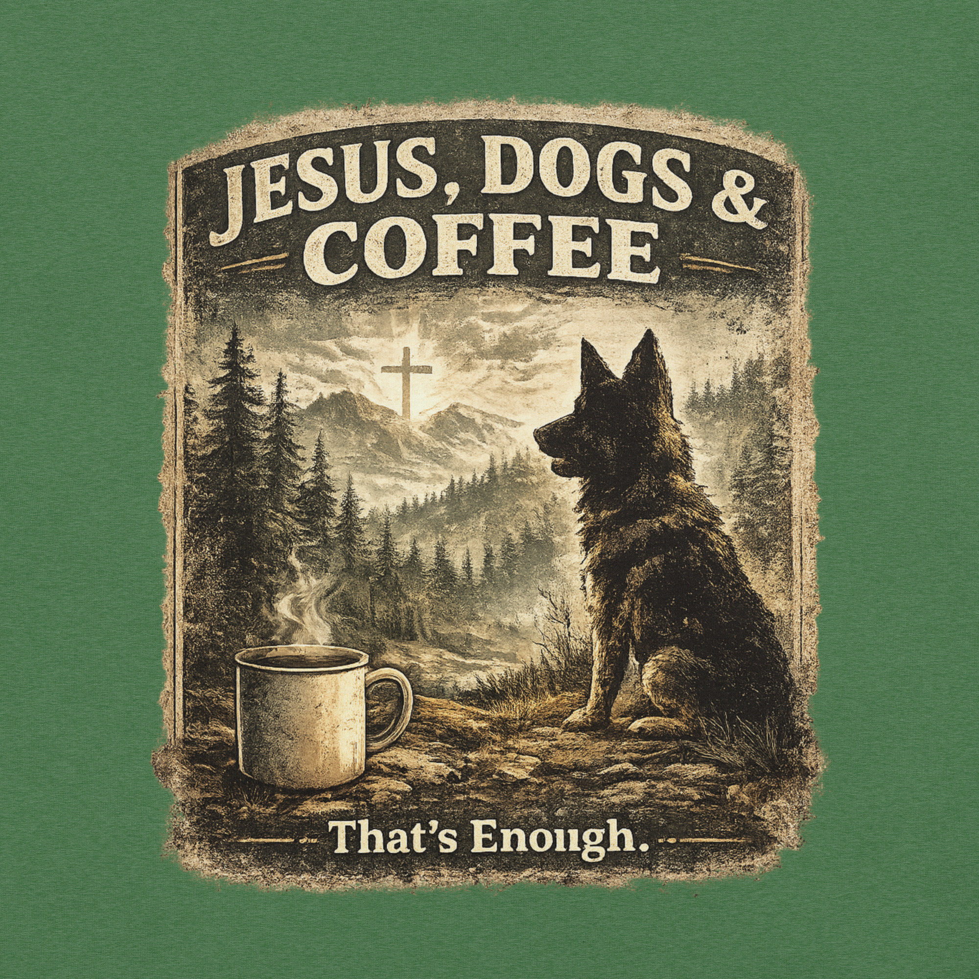 Jesus, Dogs & Coffee | Christian Dog Lover - Image 9
