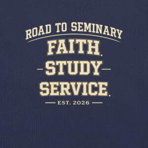 Road To Seminary | Faith • Study • Service T-Shirt